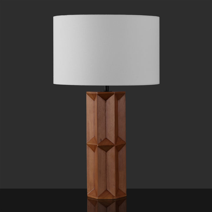 American Home Furniture Safavieh Couture Ferdinand Wood Table Lamp
