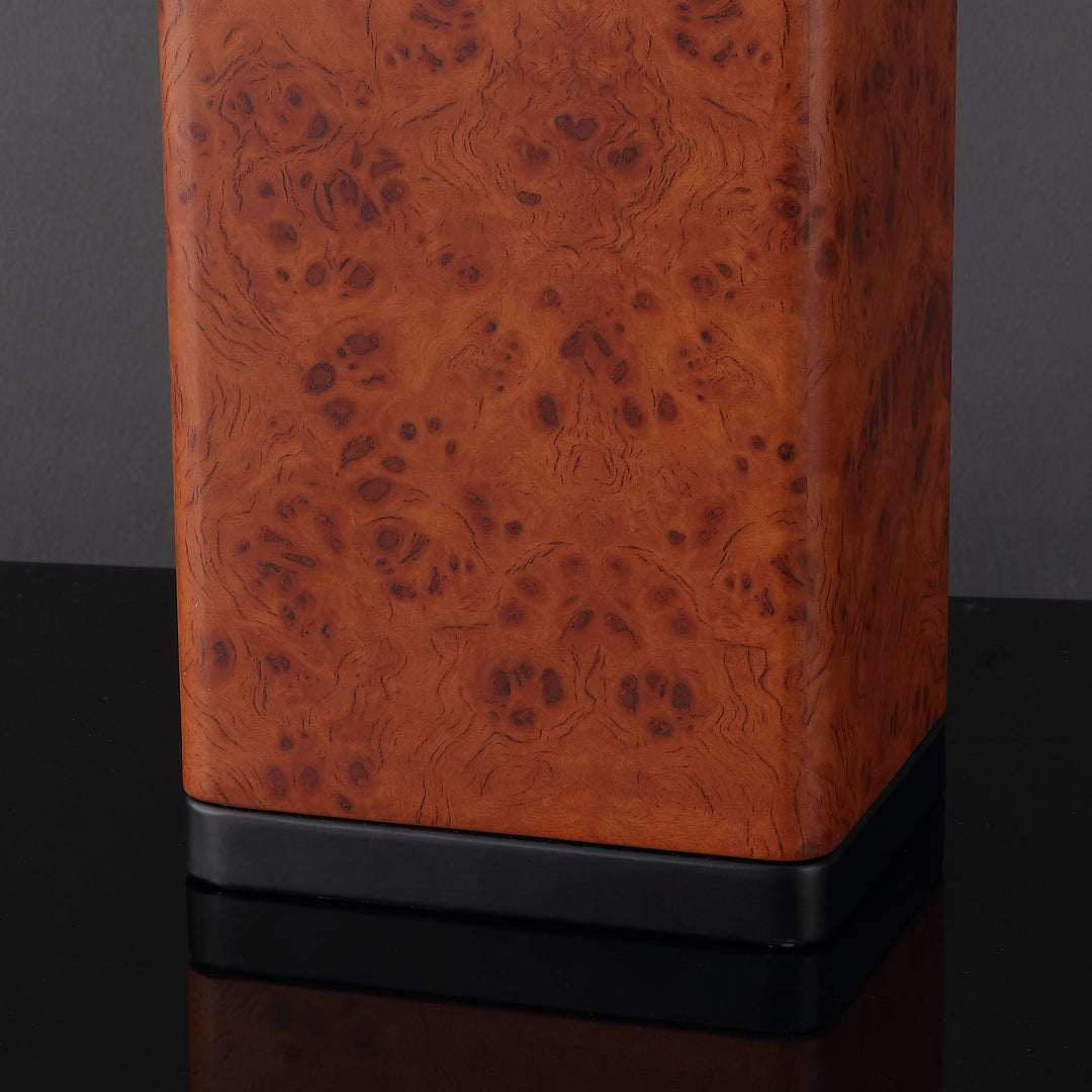 American Home Furniture Safavieh Couture Elsee Burl Wood Table Lamp