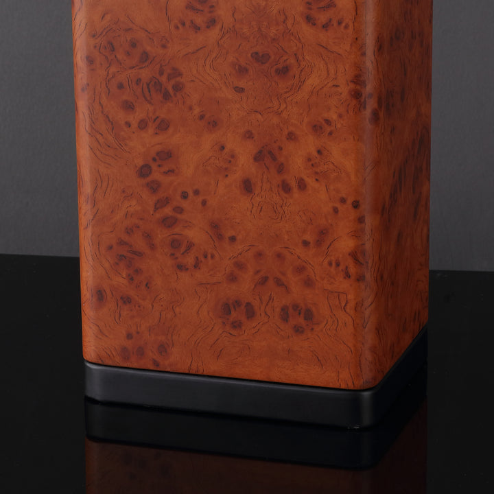 American Home Furniture Safavieh Couture Elsee Burl Wood Table Lamp