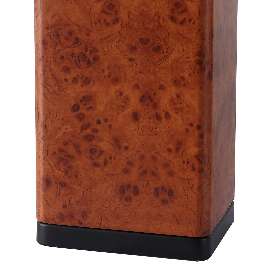 American Home Furniture Safavieh Couture Elsee Burl Wood Table Lamp