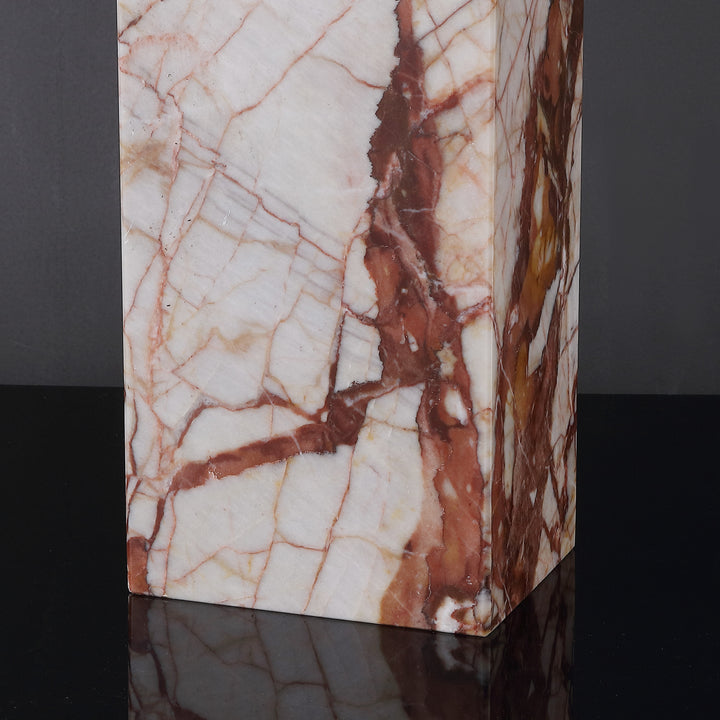 American Home Furniture Safavieh Couture Chrisette Marble Square Base Table Lamp