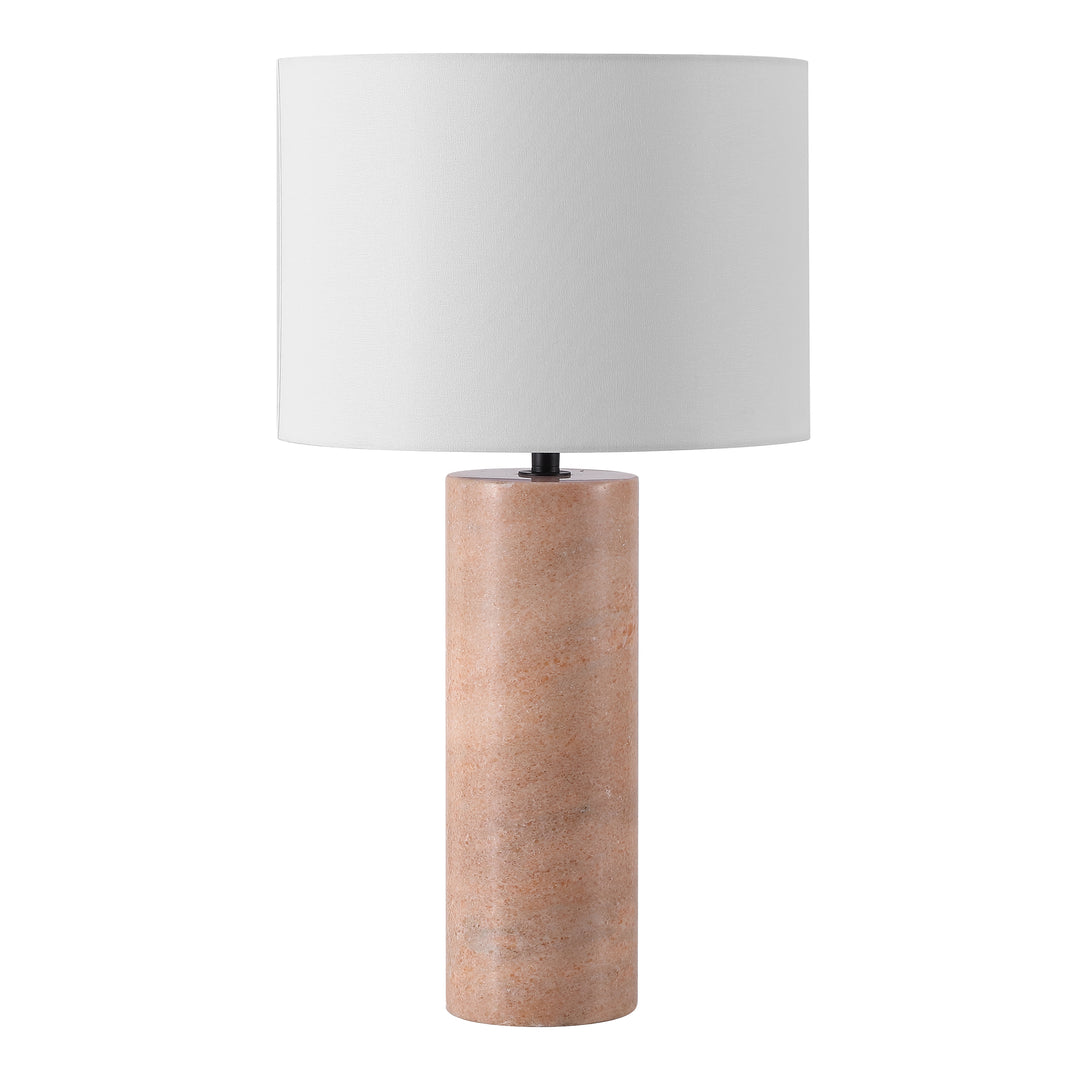 American Home Furniture Safavieh Couture Jillianna Round Marble Table Lamp