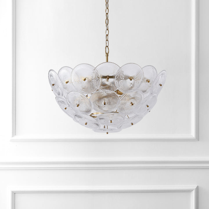 Safavieh Couture Alberta Glass & Metal Chandeli