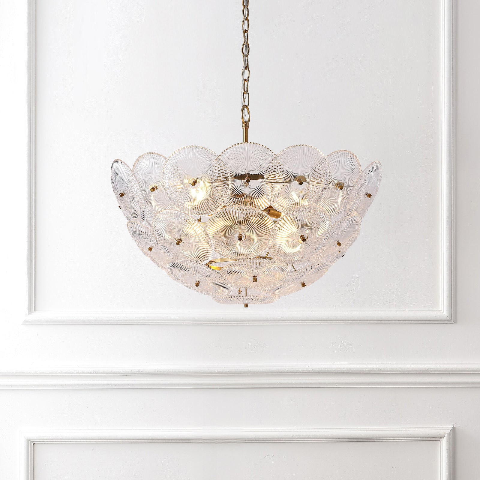 Safavieh Couture Alberta Glass & Metal Chandeli