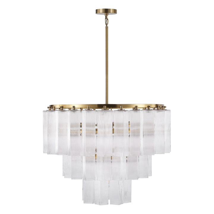 Safavieh Couture Kelcie Tiered Glass Chandelier