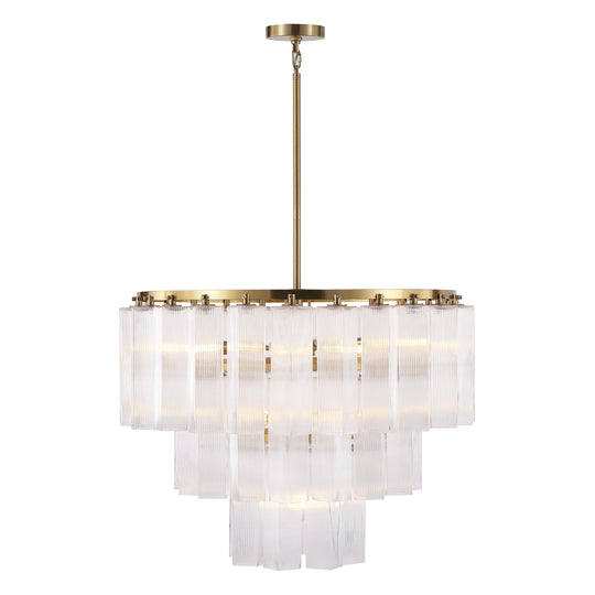 Safavieh Couture Kelcie Tiered Glass Chandelier