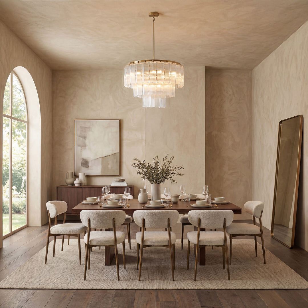Safavieh Couture Kelcie Tiered Glass Chandelier