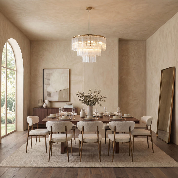 Safavieh Couture Kelcie Tiered Glass Chandelier