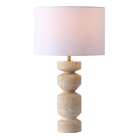 Travertine / White