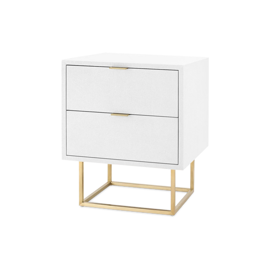 Villa and House Cubik 2-Drawer Side Table ACCENT TABLES