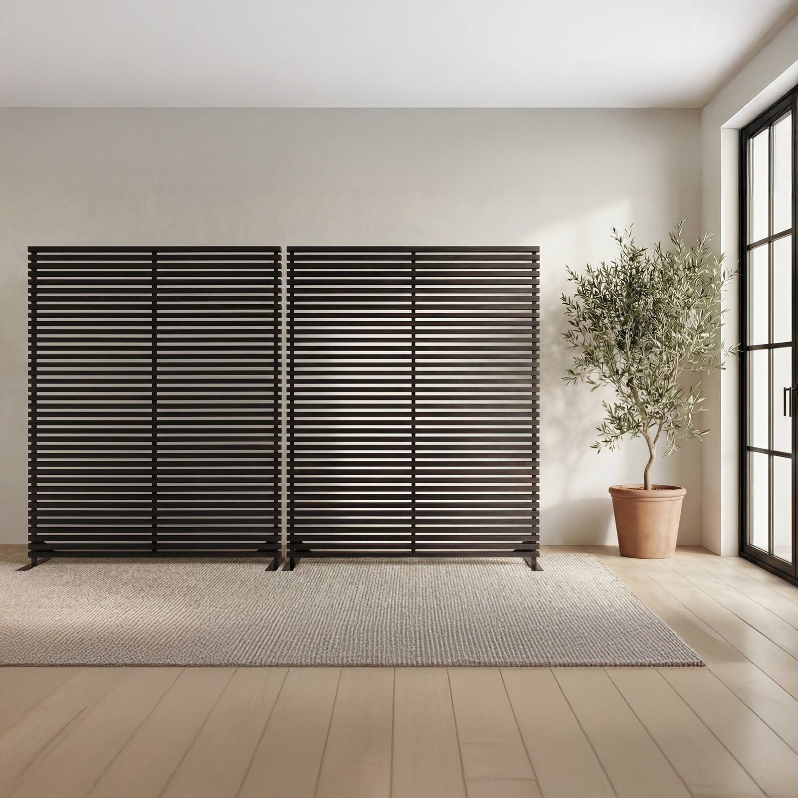 Moe's Home Collection - Damani Screen Black - CV-1013-20 | American Home Furniture
