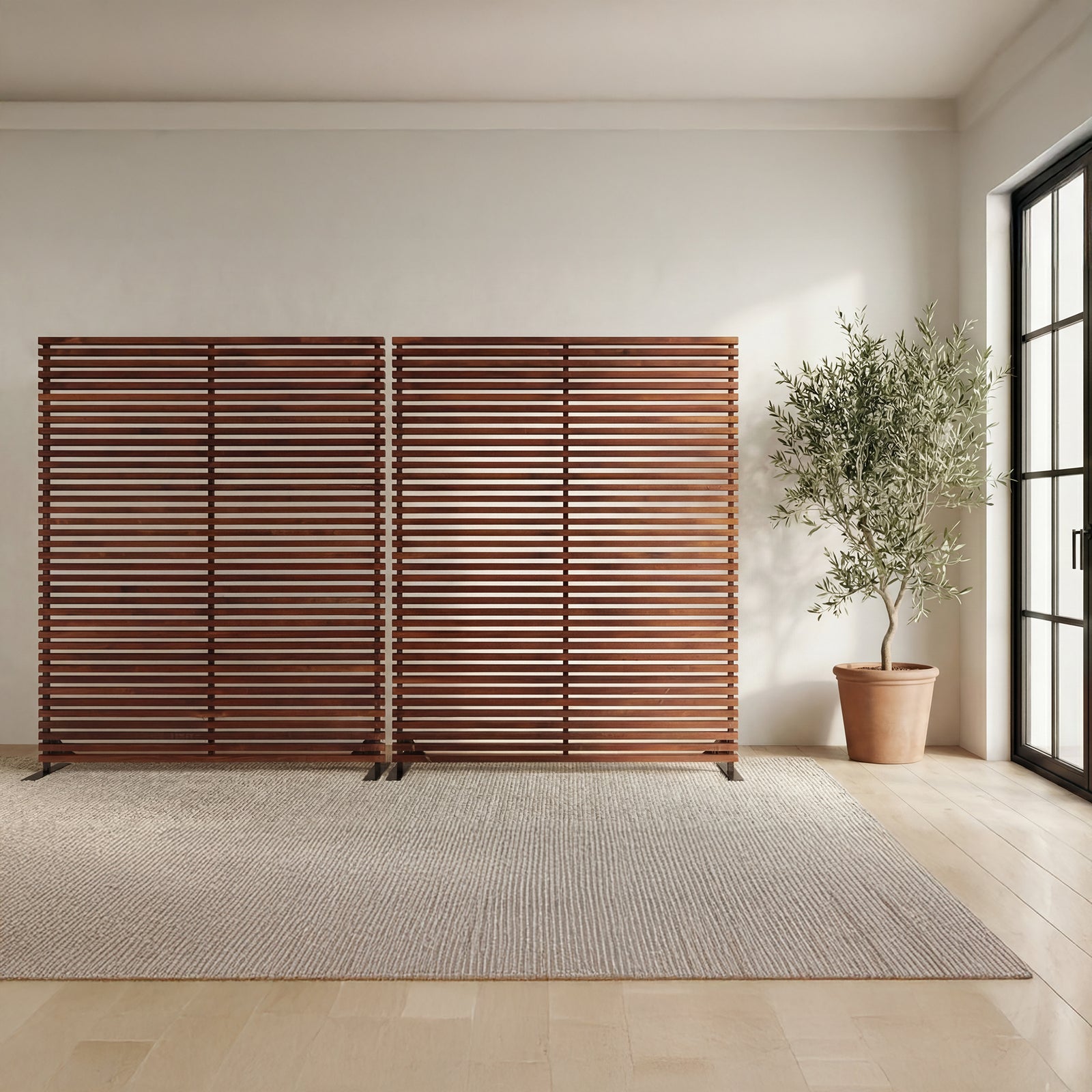 Moe's Home Collection - Damani Screen Brown - CV-1013-24 | American Home Furniture