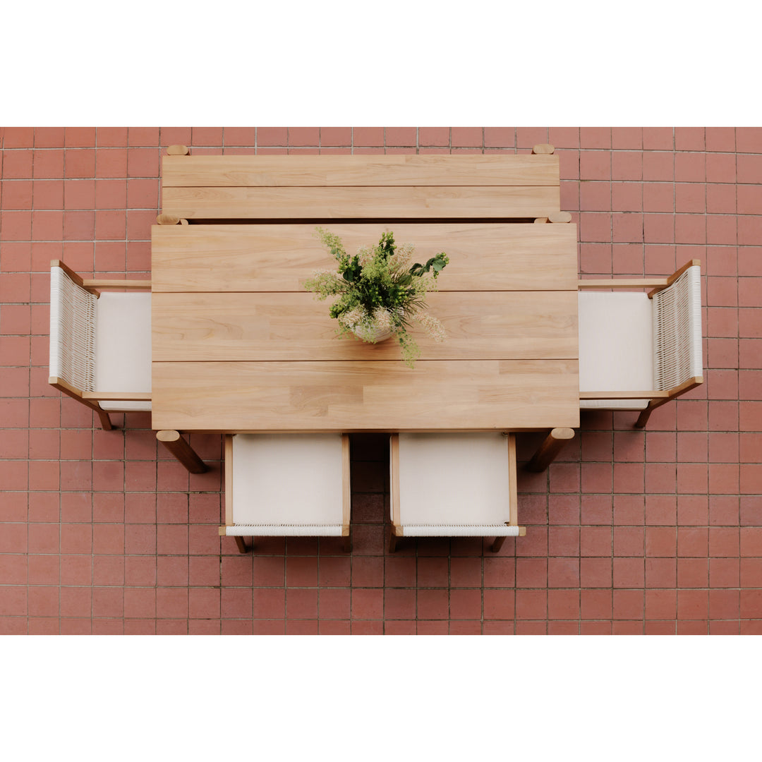 Tempo Outdoor Dining Bench