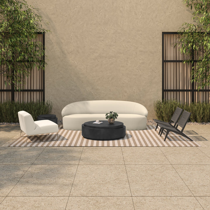 Palma Outdoor Lounge Chair Black