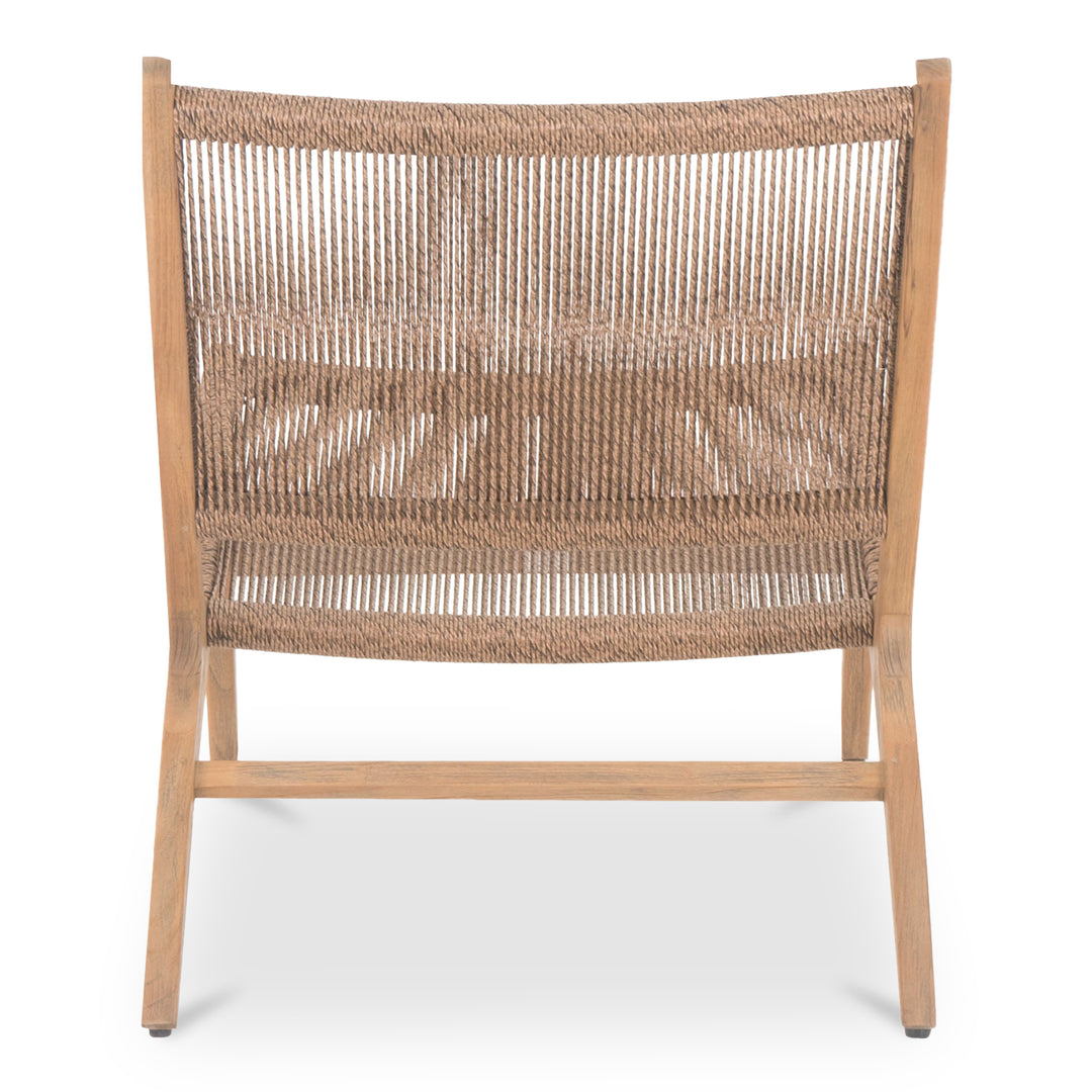 Moe's Home Collection - Palma Outdoor Lounge Chair Warm Brown - CV-1022-03 | American Home Furniture