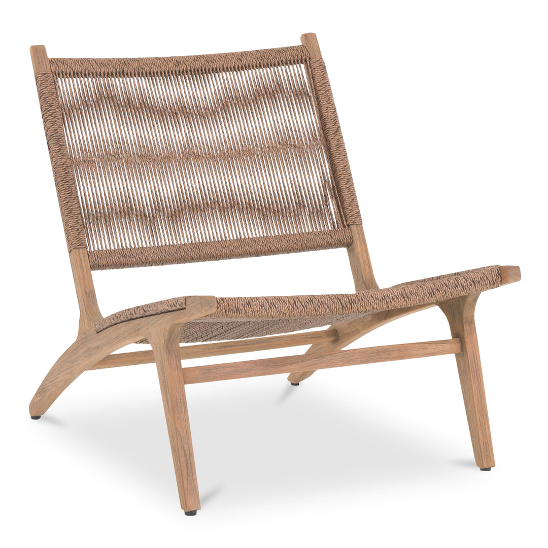 Moe's Home Collection - Palma Outdoor Lounge Chair Warm Brown - CV-1022-03 | American Home Furniture