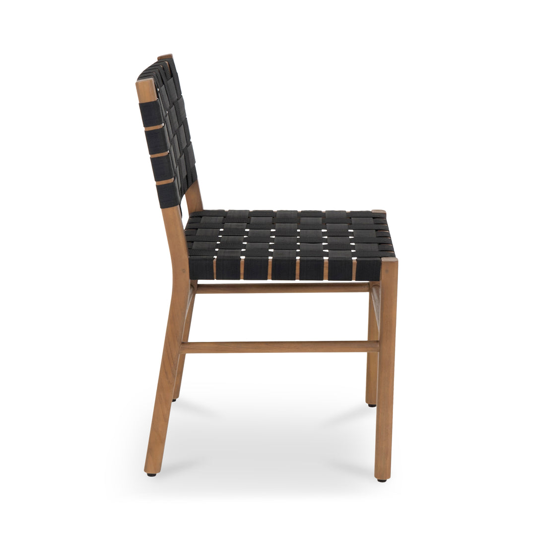 Moe's Home Collection - Mira Outdoor Dining Chair Black - Set of 2 - CV-1026-02 | American Home Furniture