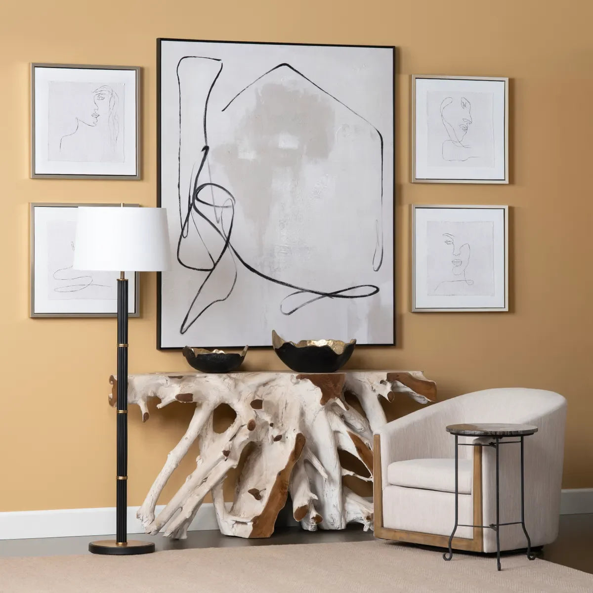 Crestview Collection Tiga Console Table CONSOLE TABLES