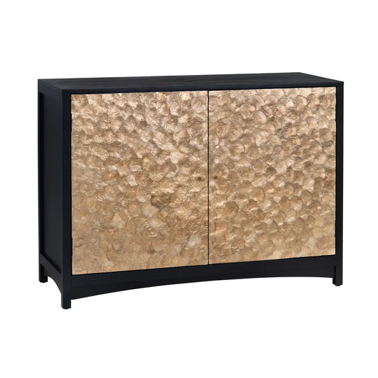 Crestview Collection Cayman Capiz Shell Cabinet SIDEBOARDS + CABINETS
