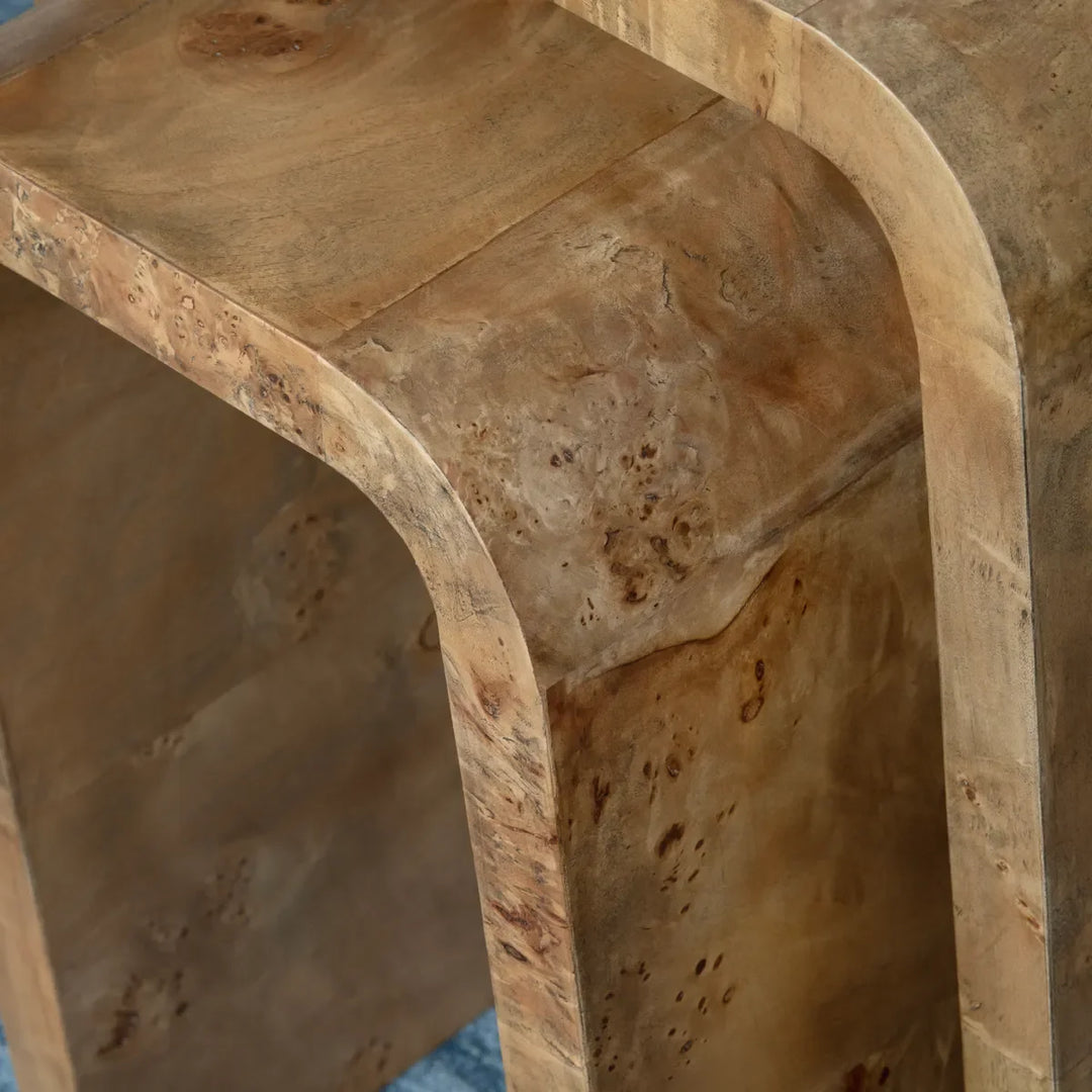 2 Piece Richmond Mappa Burl Nested Tables