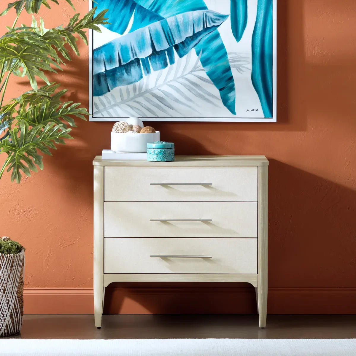Crestview Collection Sterling Three-Drawer Chest DRESSERS