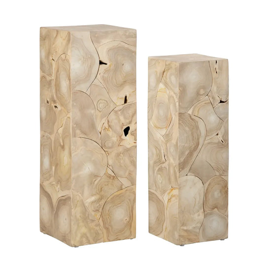 Crestview Collection Jackson Pedestal Set ACCENT TABLES