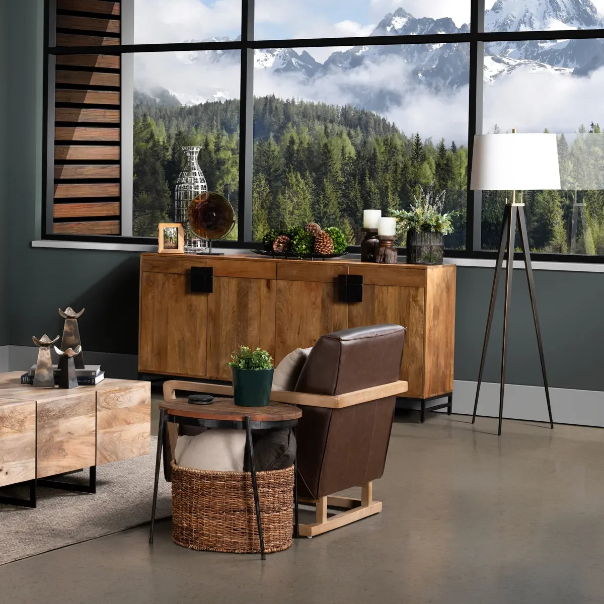Crestview Collection Ventura Sideboard SIDEBOARDS + CREDENZAS