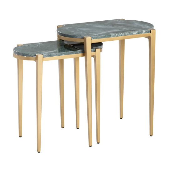 Crestview Collection 2 Piece Beckham Nested Accent Tables ACCENT TABLES