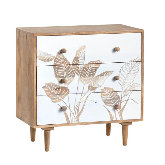 Crestview Collection Seaside 3-Drawer Accent Chest DRESSERS