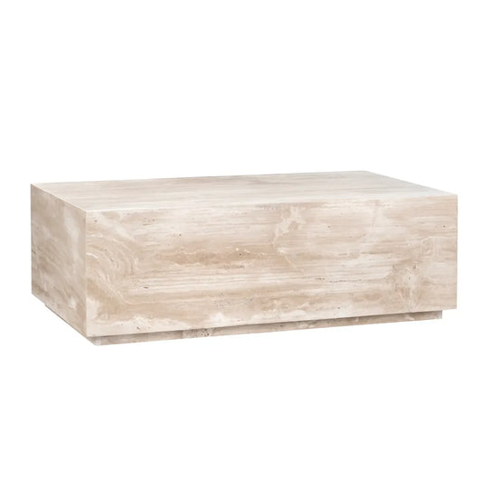 Crestview Collection Palermo Travertine Cocktail Table COFFEE TABLES