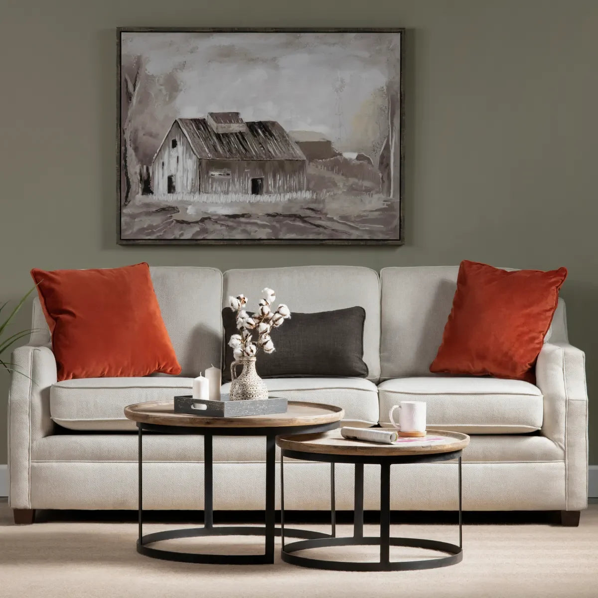 Crestview Collection 2 Piece Traymore Nesting Cocktail Tables COFFEE TABLES