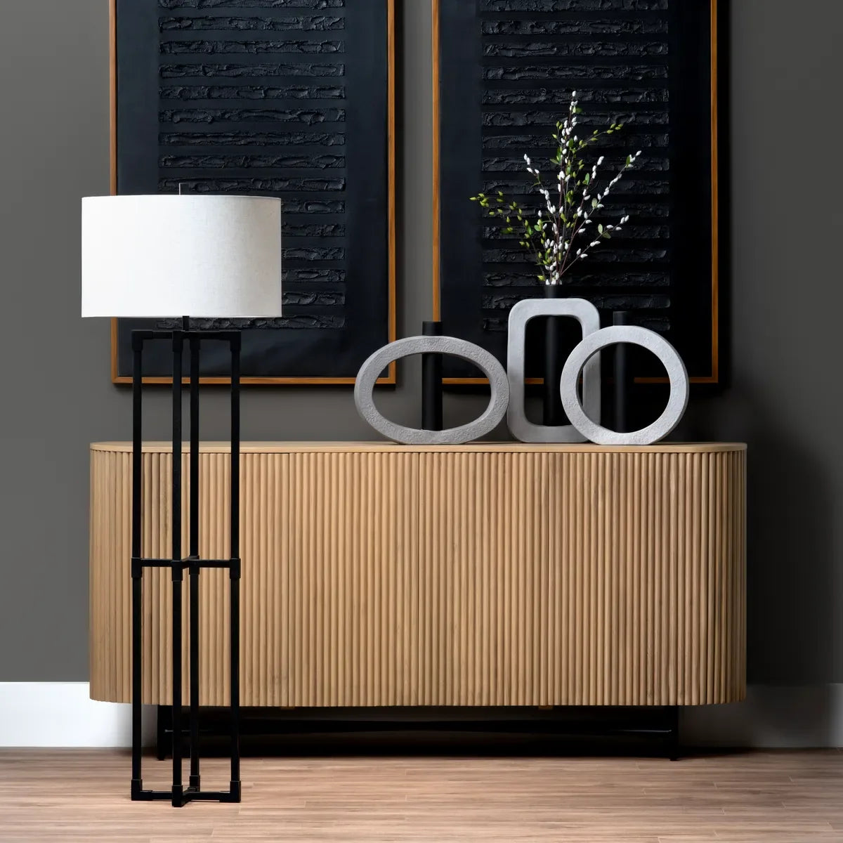 Crestview Collection Henley Sideboard SIDEBOARDS + CREDENZAS