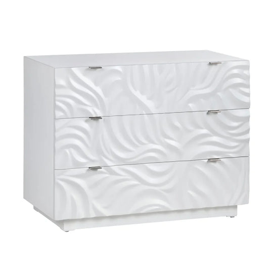 Crestview Collection Cirrus Three-Drawer Chest DRESSERS
