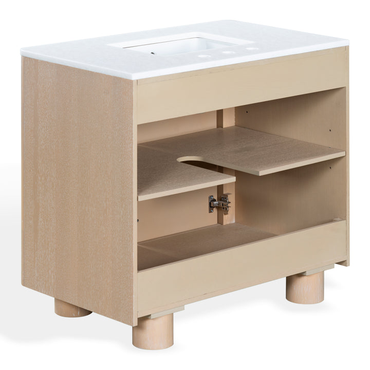 American Home Furniture Safavieh Couture Cindybella 36" Single Vanity