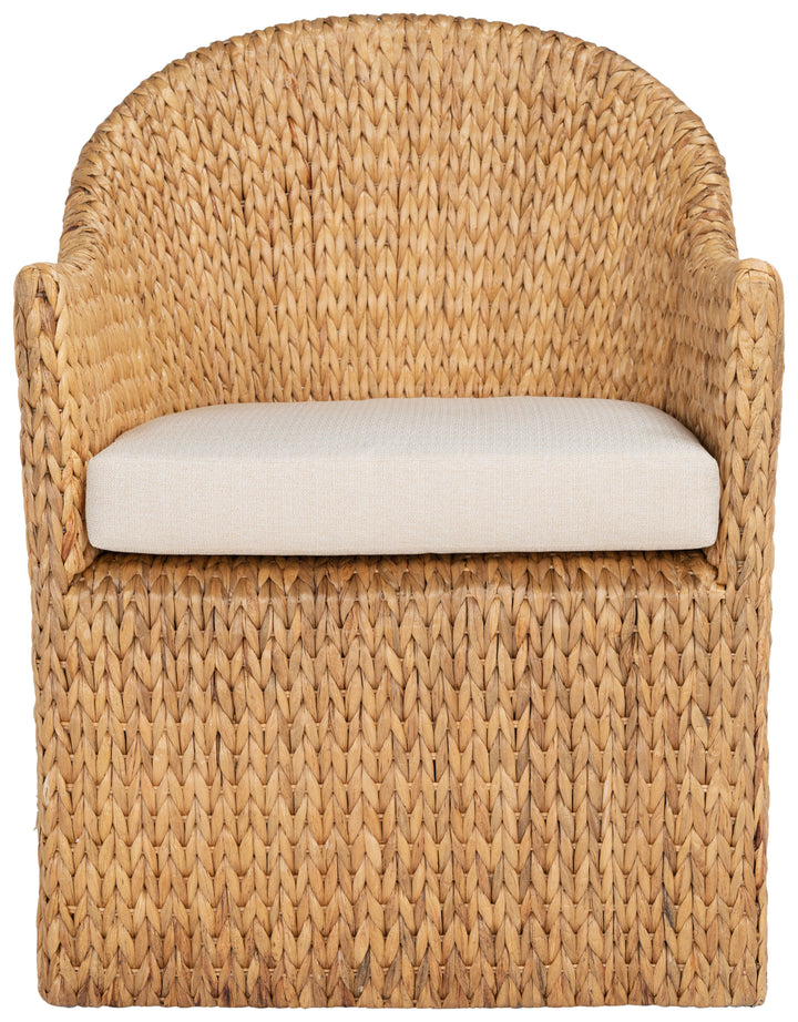 American Home Furniture Safavieh Couture Solomon Water Hyacinth Dining Chair