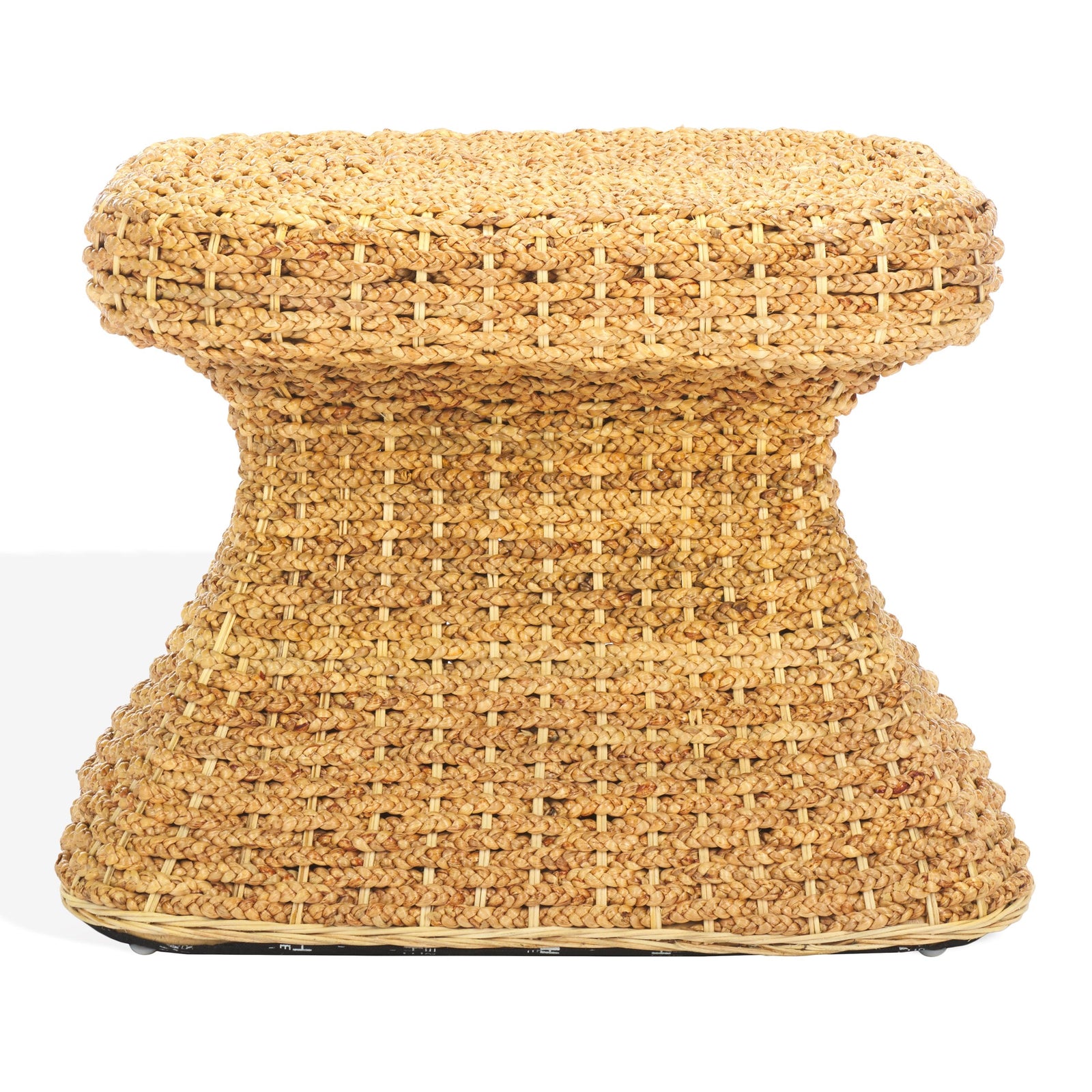 Safavieh Couture Caprianna Woven Waterhyacinth Accent Table ACCENT TABLES