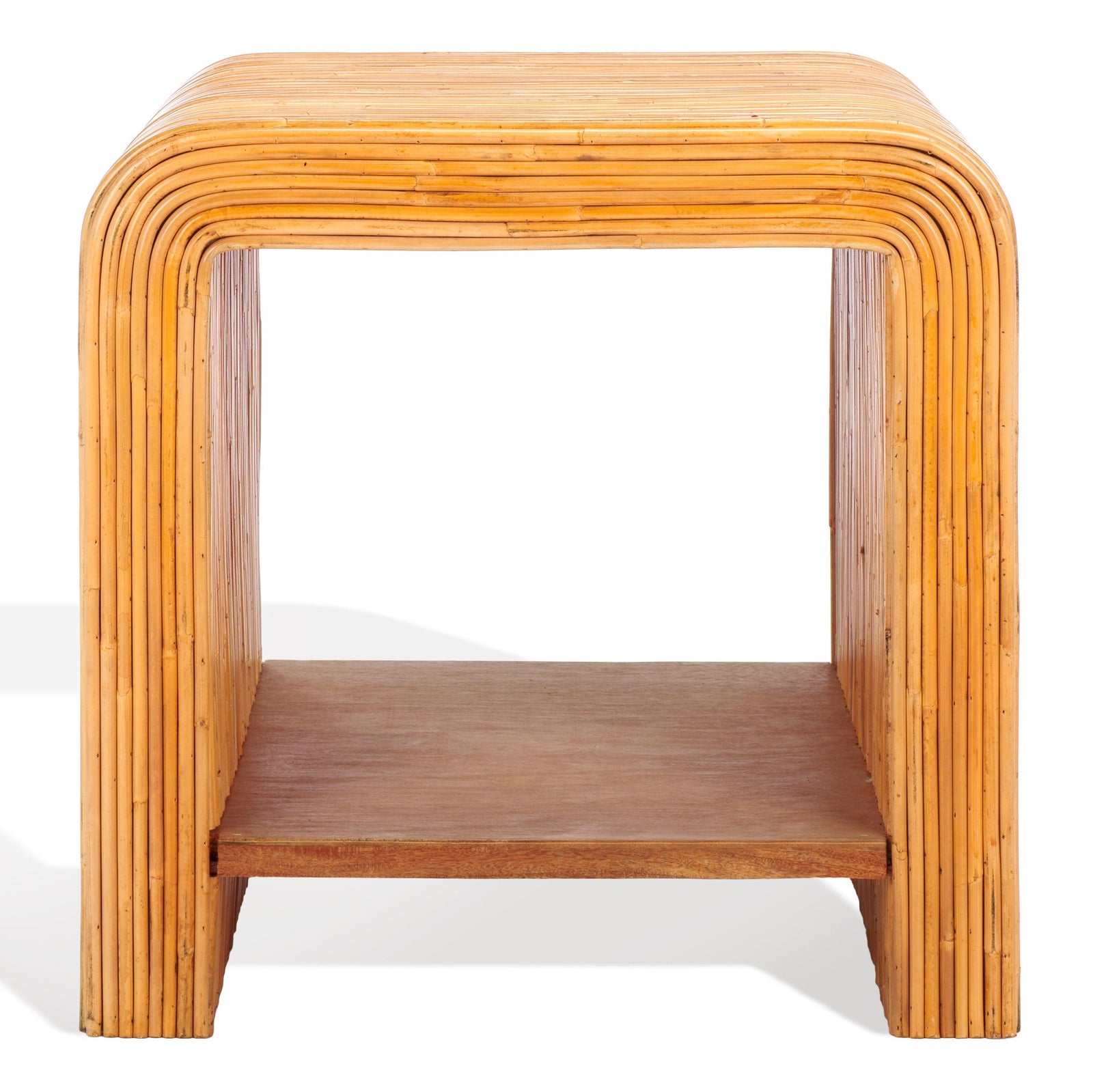 Safavieh Couture Dellabryn Rattan Accent Table ACCENT TABLES