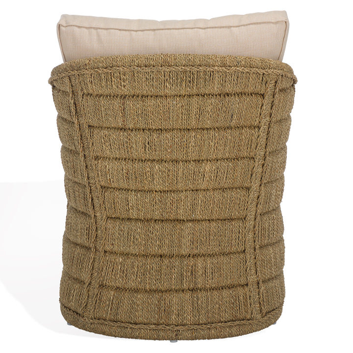 American Home Furniture Safavieh Couture Aikan Woven Sea Grass Accent Chair