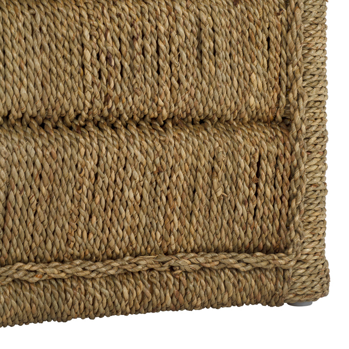 American Home Furniture Safavieh Couture Aikan Woven Sea Grass Accent Chair