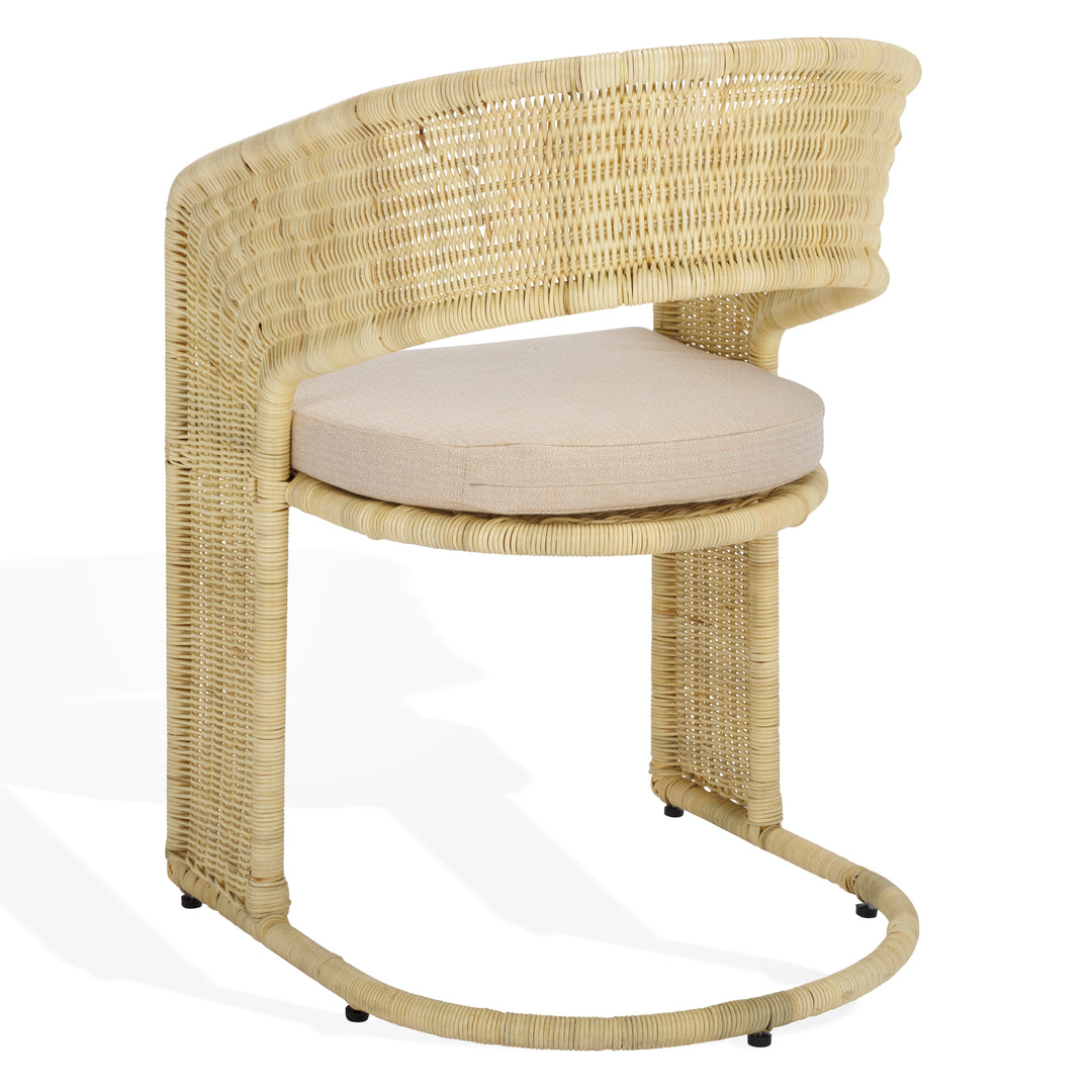 American Home Furniture Safavieh Couture Krystalina Rattan Dining Chair