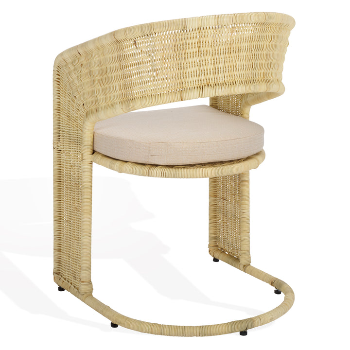 American Home Furniture Safavieh Couture Krystalina Rattan Dining Chair