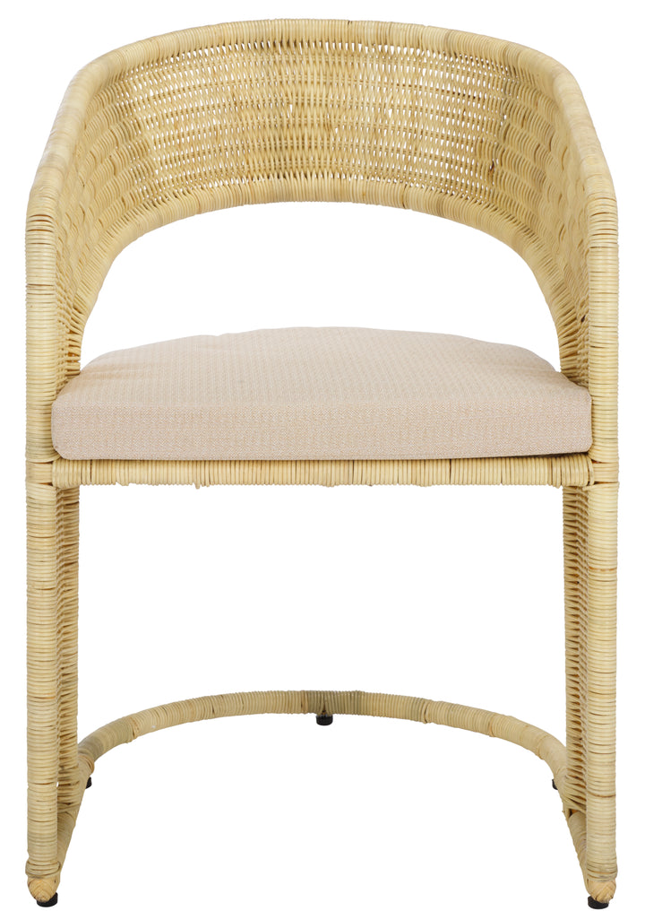 American Home Furniture Safavieh Couture Krystalina Rattan Dining Chair