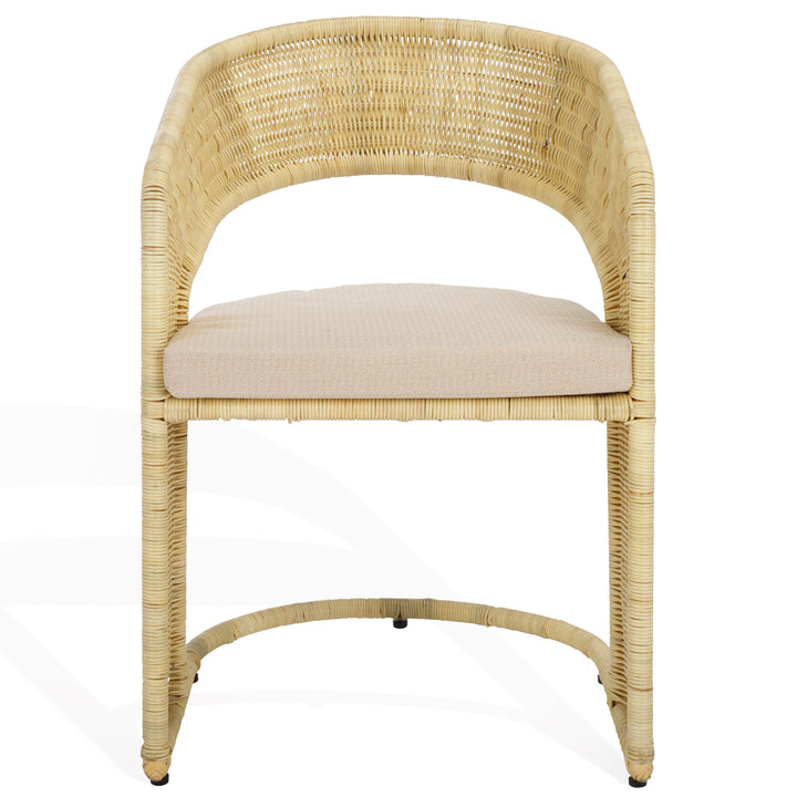American Home Furniture Safavieh Couture Krystalina Rattan Dining Chair