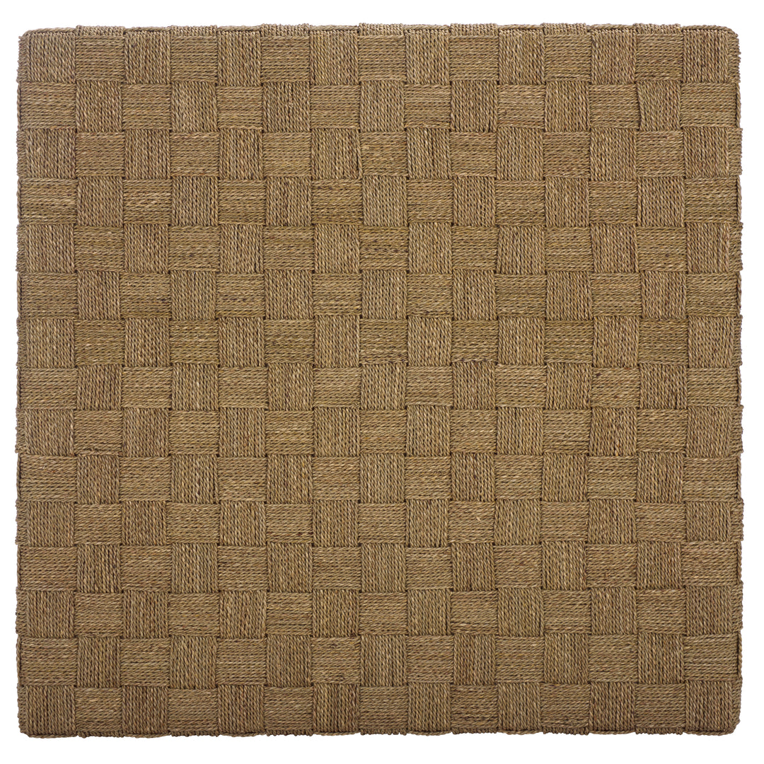 American Home Furniture Safavieh Couture Norabelle Square Woven Seagrass Coffee Table