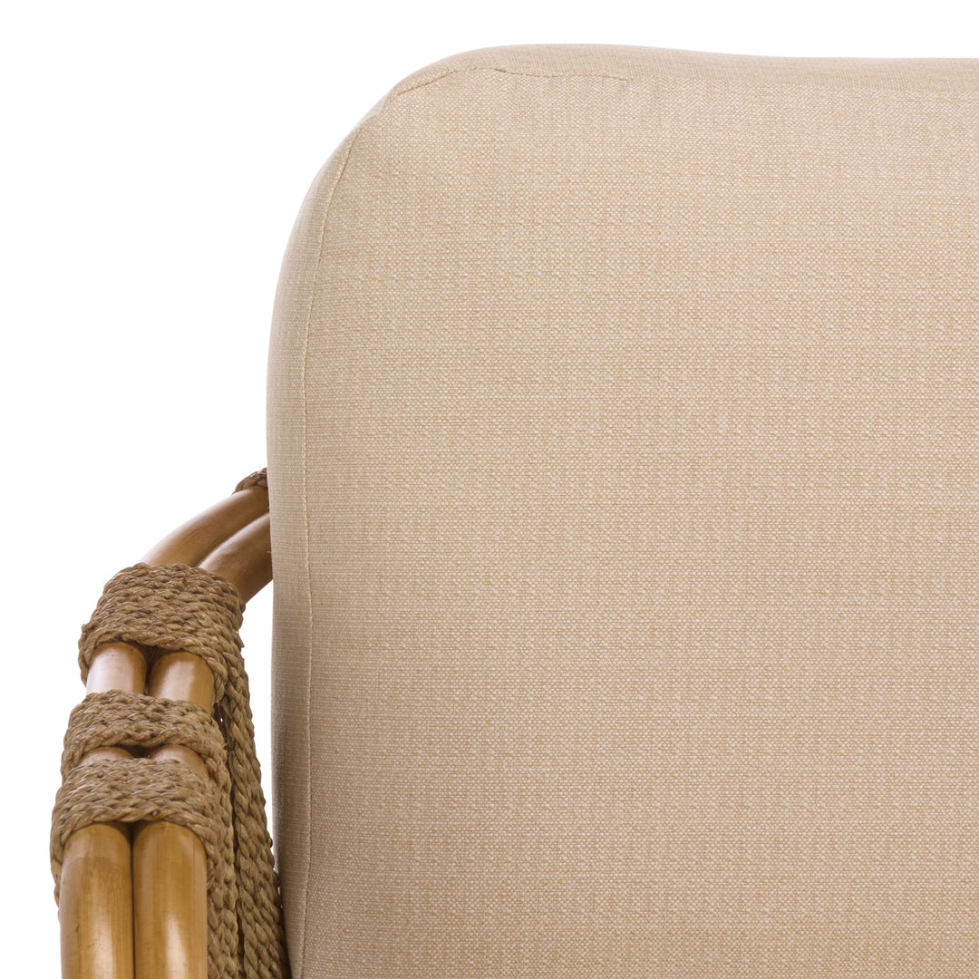 American Home Furniture Safavieh Couture Pennylyn Seagrass Accent Chair