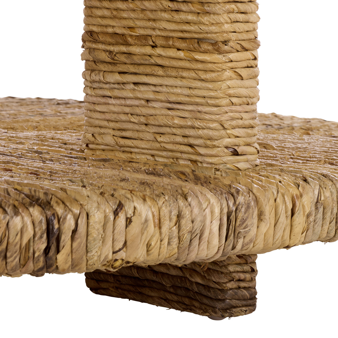 American Home Furniture Safavieh Couture Rolando Abaca Round Coffee Table