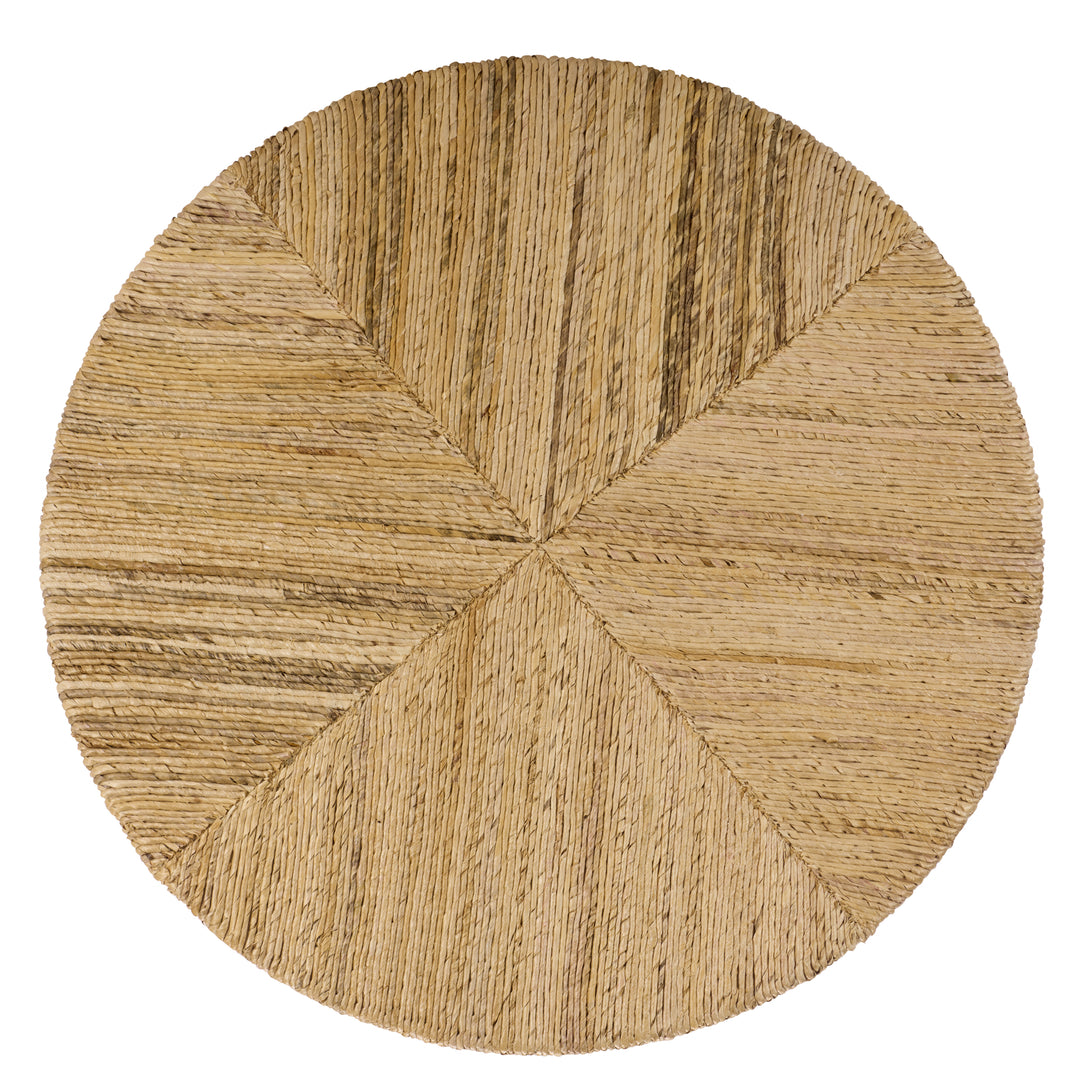 American Home Furniture Safavieh Couture Rolando Abaca Round Coffee Table