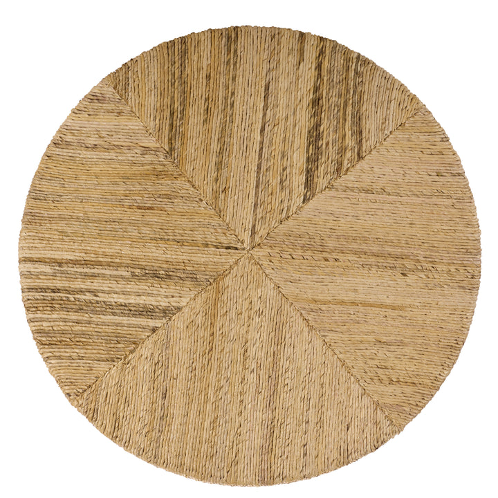 American Home Furniture Safavieh Couture Rolando Abaca Round Coffee Table