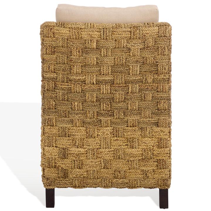 American Home Furniture Safavieh Couture Gregory Tall Woven Water Hyacinth Accent Chair