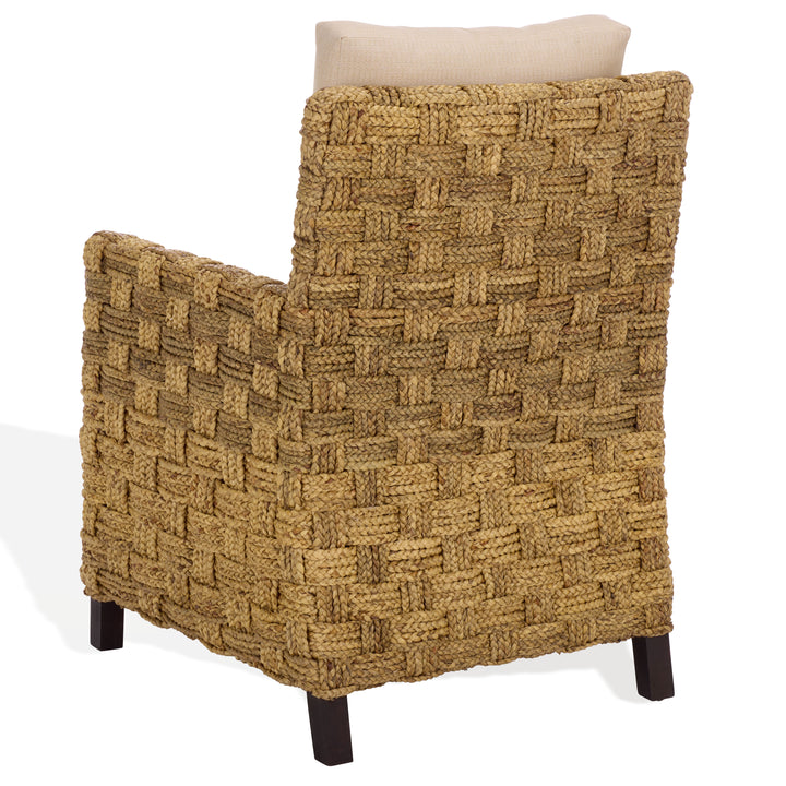 American Home Furniture Safavieh Couture Gregory Tall Woven Water Hyacinth Accent Chair